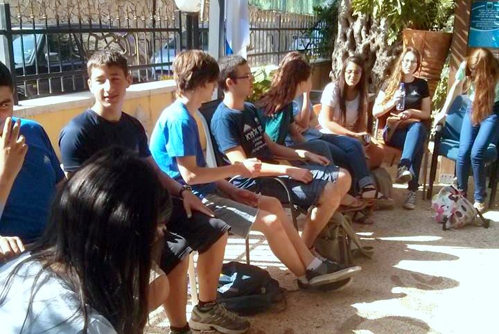 תלמידי כתה י' של ביה"ס "הריאלי העברי" בחיפה