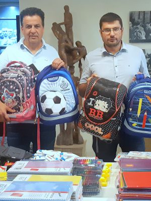Demand increases: Yad Ezer L’Haver continues to distribute hundreds of additional schoolbags to needy families