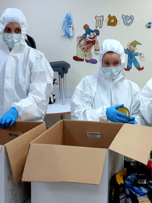 למעלה מ-25,000 חבילות מזון חילקה "סיירת הקורונה" של עמותת "יד עזר לחבר" במבצע ענק מיוחד וחסר תקדים לחג הפסח !