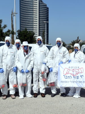 עמותת "יד עזר לחבר" בחיפה הקימה מוקד ו"סיירת קורונה" שתחלק מזון לתושבי חיפה והצפון השוהים בבידוד