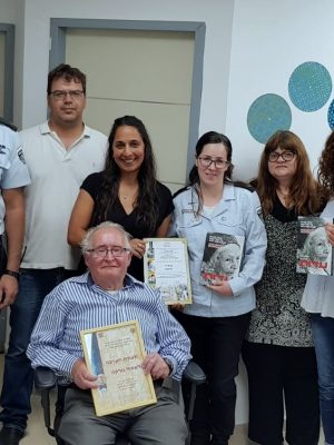 ניצול השואה נטל חלק והרצה בטקס מרגש ליום השואה ב"בימ"ר קישון" של שירות בתי הסוהר